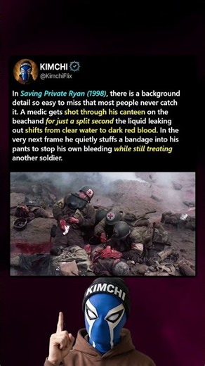 Steven Spielberg hid this detail in Saving Private Ryan (1998) #usa