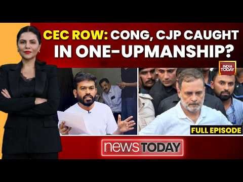 News Today: INDIA Bloc-President Meet | Delhi Fortress Ahead Of CJP Protest | CEC Gyanesh Under Fire