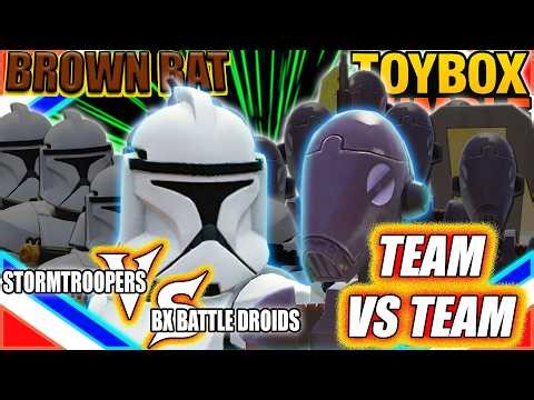 Clone Troopers Vs BX Commando Battle Droids - Disney Infinity Toybox Rumble Versus Match