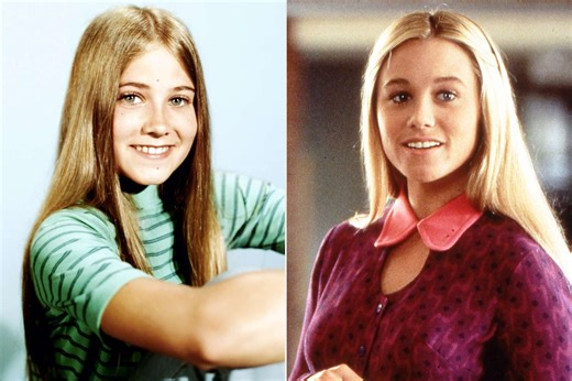 Marcia meets Marcia: 'Brady Bunch' stars Maureen McCormick and Christine Taylor unite in new selfie