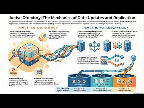 Microsoft Active Directory Concept - Active Directory Data Update