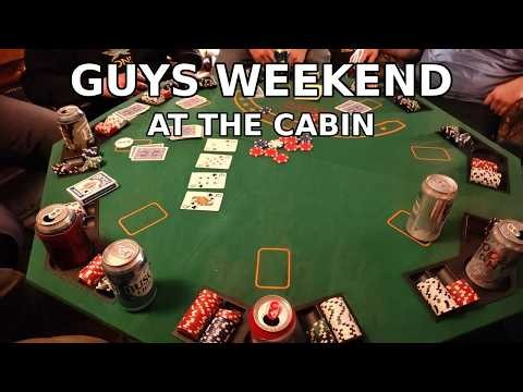 Guys Weekend at the Cabin | Poker, Trap Shooting & Deep Snow — U.P. Michigan