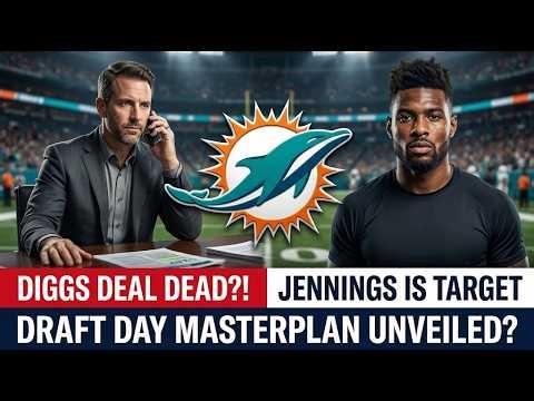 Just now confirmed: Dolphins Massive Draft Day Trade Plan Leaked!