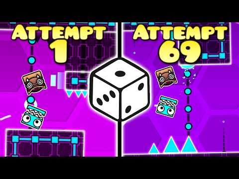 I Added RANDOM PARTS to the RobTop Levels!