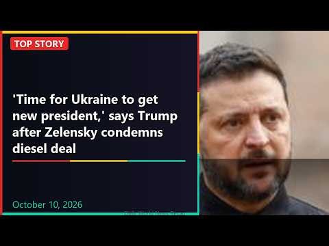'Time for Ukraine to get new president,' s... | Today's Top 20 World News Stories — October 10, 2026