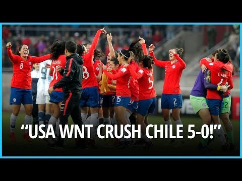 USA WNT Crush Chile 5-0 Bethune, Joseph & Sams Score First International Goals!। USA NEWS TODAY