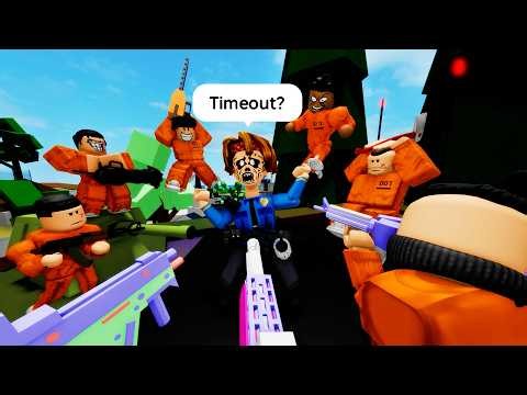 ROBLOX Brookhaven 🏡RP - FUNNY MOMENTS (ROBBER SQUAD)