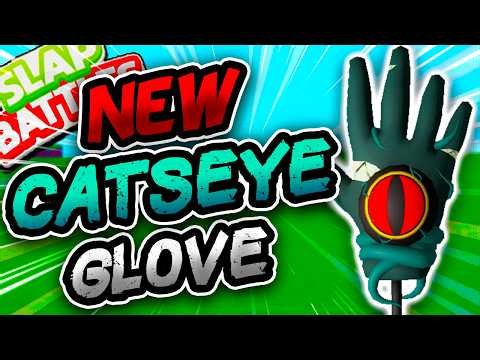 New CATSEYE Glove👁️ with FULL EASY GUIDE!! - Slap Battles Roblox