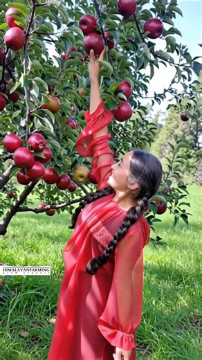 amazing apple orchard #shorts