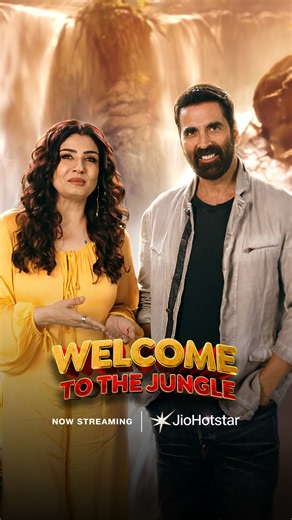 Welcome To The Jungle | Akshay Kumar | Raveena Tandon | Now Streaming | JioHotstar