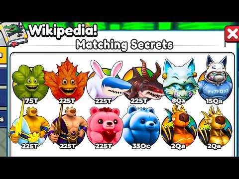Unlocking MAX Level MATCHING SECRET In Brainrot Evolution Roblox!