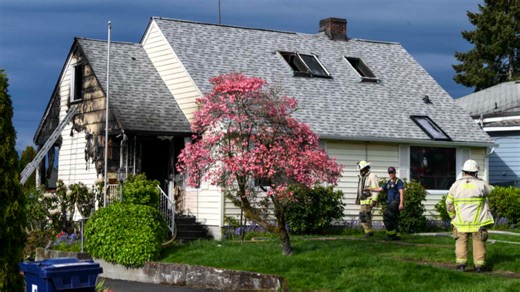 Tacoma fire crews extinguish house fire in Titlow area