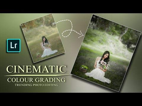 New Lightroom cinematic photo editing//Lightroom preset download free//