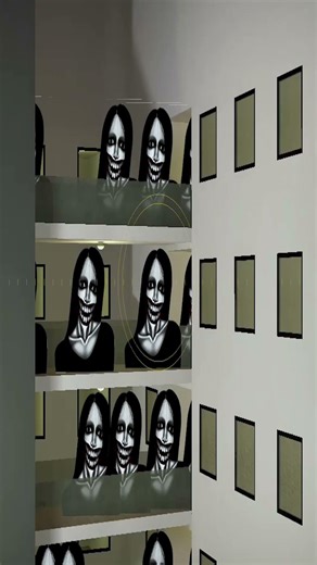 Every Floor Was Full of Smiling Faces… I’m Trapped 😨🏢 (Garry's Mod) #gmod #garrysmod