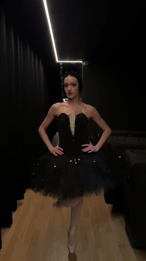 🖤🦢 Black Swan Runway | Swan Lake Ballet Elegance