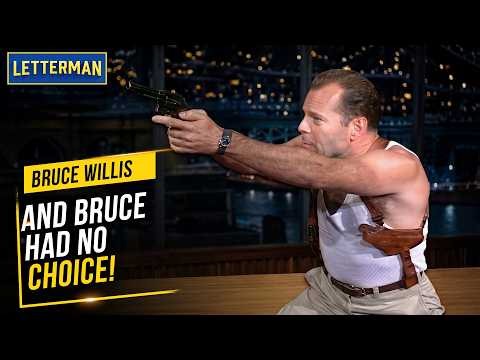 Why Bruce Willis Didn't Name His Kids | David Letterman
