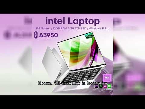 14.1inch Intel Atom A3950 Laptop Computer Windows 11 Pro 2025 Notebook PC 12GB RAM 512GB 1TB SSD 192