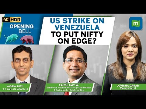 Live: Will US-Venezuela tensions derail Nifty's upmove? | Oil stocks in focus | Opening Bell