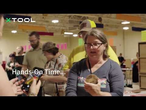 Two makers. Two different starting points. One hands-on xTool experience.