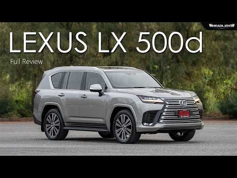 Full Review LEXUS LX 500d Premium 4WD | Headlightmag