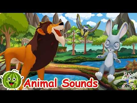 🎶 The Animal Sounds Song AL3AS2 – Learn Animal Noises & Names! 🐾