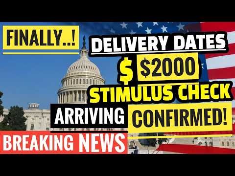 NEW🔥$2000 Stimulus Checks💰ARRIVING Immediately Supreme Court After Ruling?🎉Social Security📈SSI,SSDI✅