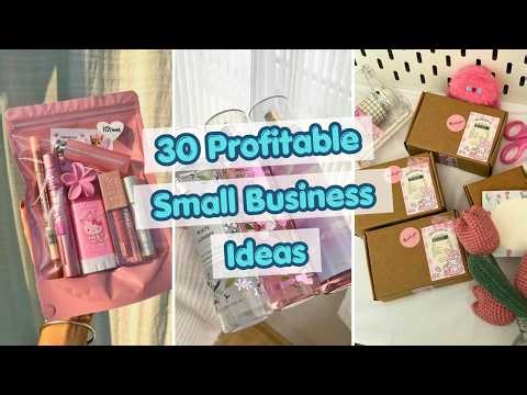 30+ Profitable Small Business Ideas in 2026 | Small Business Ideas 💝🎀