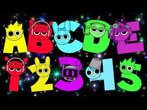 ABC Song + Color Numbers Song | Fun A–Z Alphabet Learning | Count 1–10 for Kids