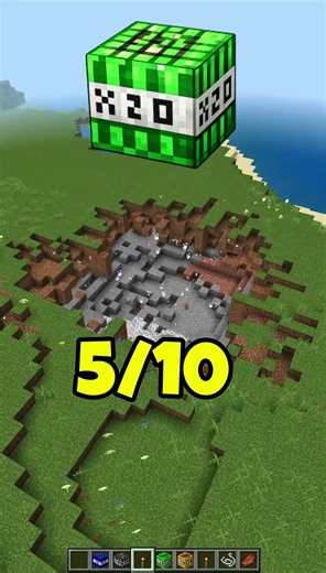 Which tnt Explodes Largest 🔥 #minecraft #shorts