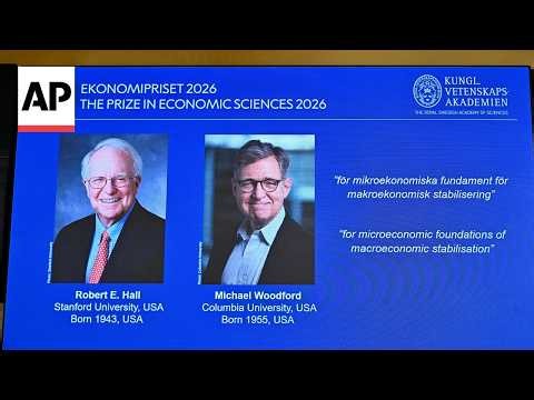 2 American economists win Nobel for challenging conventional responses to economic shocks