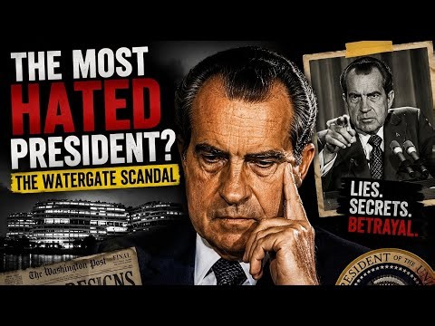 The Most Hated President in U.S. History? 🇺🇸🔥 | The Watergate Scandal Explained