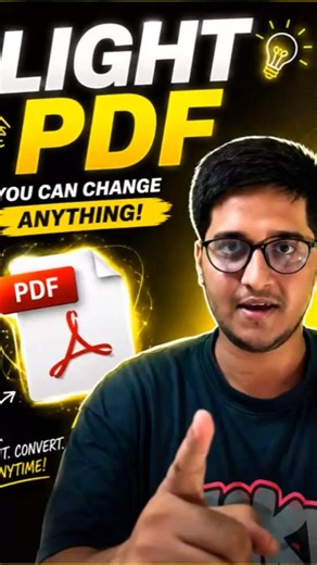 Light pdf | Pdf Editor | Pdf Ai | AI Tool | #coding #motivation #kunalshah