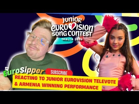 REACTION | JUNIOR EUROVISION 2026 TELEVOTE RESULTS & ARMENIA 🇦🇲 JESC WINNING PERFORMANCE