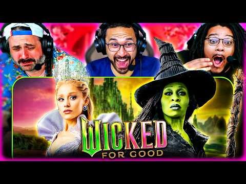 WICKED: FOR GOOD (2025) MOVIE REACTION!! Every Day More Wicked | No Good Deed As Long As You're Mine