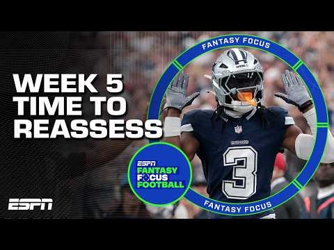 Time to Reassess These Fantasy Football Players Before Week 5 | Fantasy Focus
