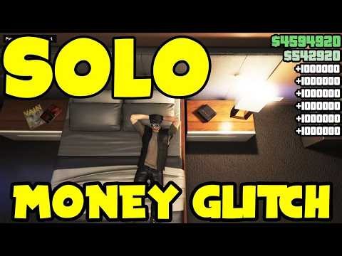 *IT'S BACK* GTA 5 SOLO MONEY GLITCH FOR EVERYONE! - *no bunker* - (+$1,100,000 Non-Stop NOW!)