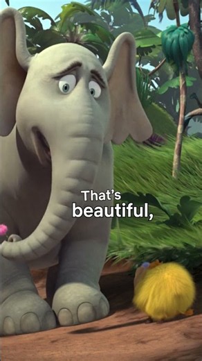 Kindergarten teachers know all about this kind of interaction* HORTON HEARS A WHO