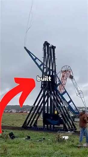 High Schoolers Built A Trebuchet 😳