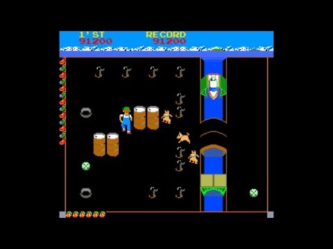 Kick Boy [Arcade Longplay] (1983) Nichibutsu