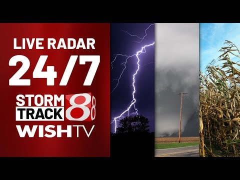 WISH Weather RAW: 24/7 Indiana Radar + Live Severe Weather & Forecasts | Storm Track 8 Unfiltered