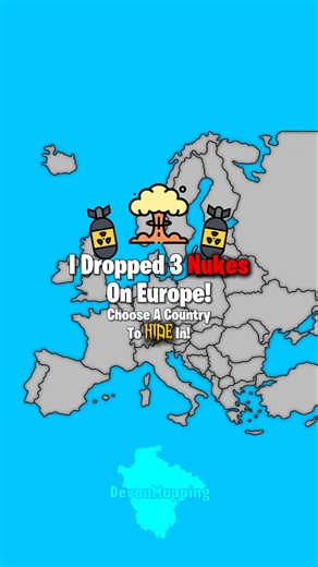 I Dropped 3 Nukes On Europe!
