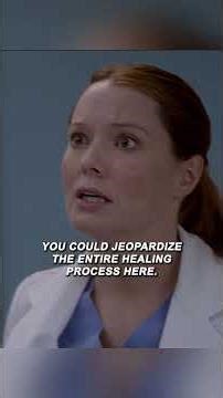 She Was Suffocating. So Penny Cut the Wires. Then Jackson Lost It. ✂️😤 | Grey‘s Anatomy S12E09