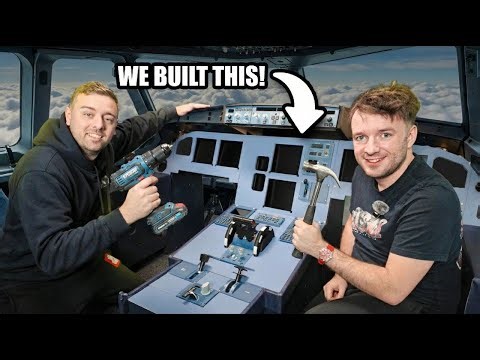 🔴 Flight Simulator LIVE ✈️ DIY Airbus Build