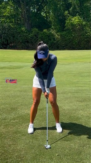 Amazing Golf Swing you need to see | Golf Girl awesome swing | Golf shorts | Kate Song