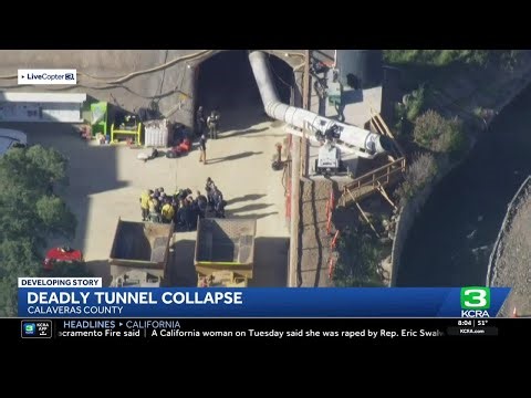 3 impacted in Northern California tunnel collapse