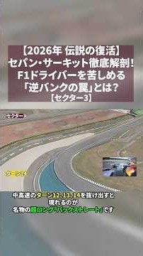 2026年復活！バーレーンGP🇧🇭 セパン・インターナショナル・サーキット【セクター3】 #f1 #f1shorts
