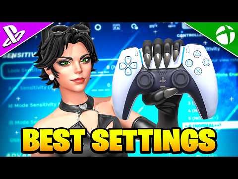 *NEW* BEST Controller Settings For Fortnite Season 4! (PS4/PS5/Xbox/PC)