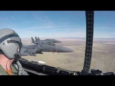 RARE Cockpit Footage! USA F-15 Eagle Pilots Push Limits in Live Exercise / Fortunate Son Edits