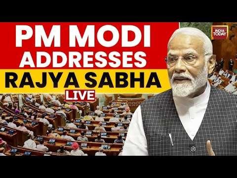 PM Modi Rajya Sabha Speech LIVE: PM Modi Speech On Women Reservation Bill | Rajya Sabha | Sansad TV