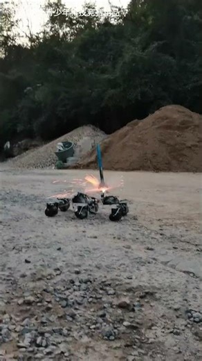 DIY Mini Rocket Launch: Homemade Machine Experiment!